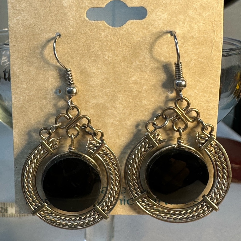 Peruvian artisan dangle earrings